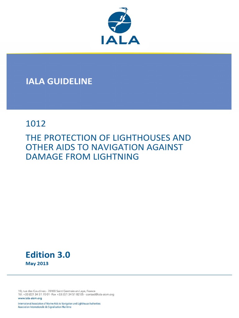 1012 Ed3 Protection of Lighthouses and Other Aids To Navigation Against