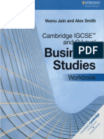 Cambridge IGCSE and O Level Business Studies Workbook