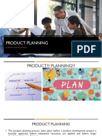 Product Planning Process