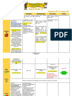 Homework Control 4th Grade B Week #4