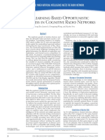 Machine-Learning-Based Opportunistic Spectrum Access in Cognitive Radio Networks