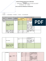 Informe Del Avance Del Aprendizaje III Periodo 2022