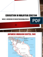 Topic 1 - The Overview of Education in Malaysia