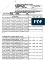 formato de control de actividades Servicio Comunitario