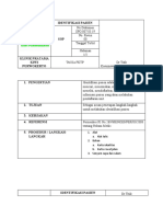 Sop Identifikasi Pasien