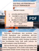 Prosedur k3 Dalam Pekerjaan Pemetaan Topografi