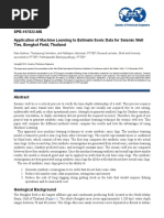 Application of Machine Learning To Estimate Sonic Data For Seismic Well Ties, Bongkot Field, Thailand