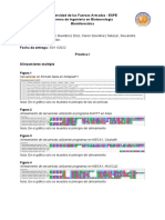 Bioinformática - Taller 1 y 2