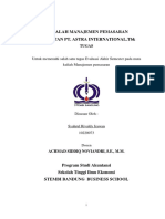 Syahrul Rivaldy Irawan - C2 Akuntansi - 10220073 - Tugas UAS Penelitian Astra International - TBK