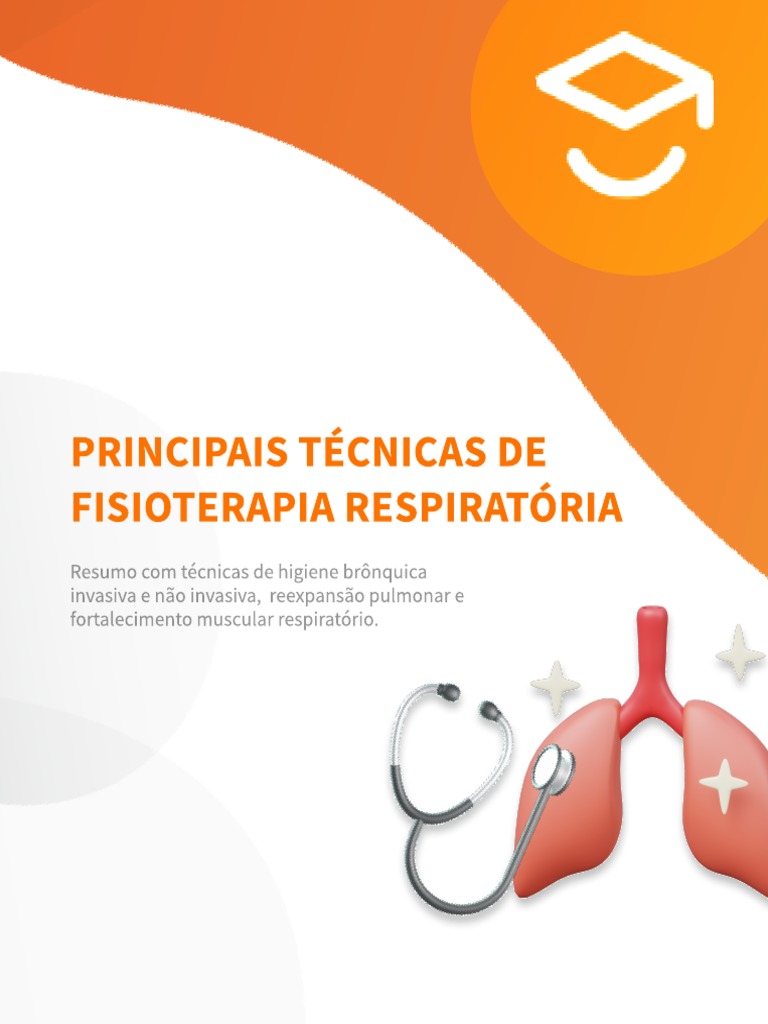 Técnicas de Fisioterapia Respiratória | PDF | Tosse | Pulmão, image size:768x1024