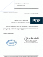 Nomeação e Biografia Dom João Carlos Novembro de 2022