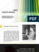 Pengeringan Beku (Freeze Drying) Zulhaq