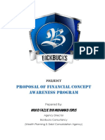 Financial Concept Awareness Program Proposal