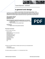 Generalidades y Diseño Del Motor Diésel - TRAINER