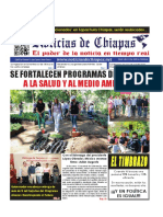 Periódico Noticias de Chiapas, Edición Virtual Miércoles 11 de Enero de 2023