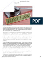 Law of Torts Notes (Part 1) - IPleaders