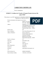 Sresta Srikakulam 21 C NOC Letter Signed