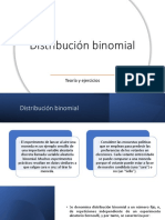 Distribución Binomial