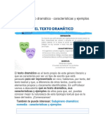 Texto Dramático 5to Espero Que Sirva