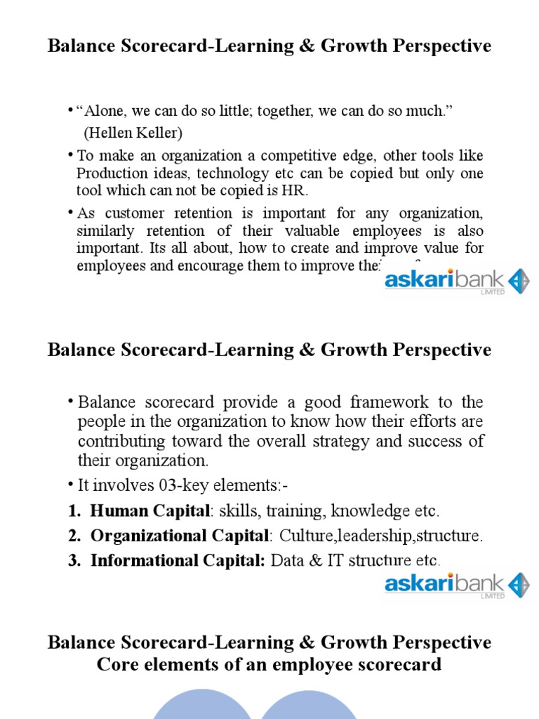 Balance Scorecard | PDF | Employee Retention | Employment