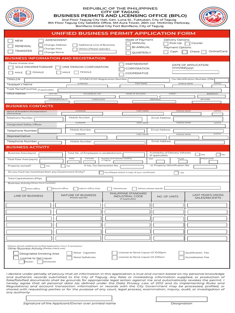 taguig-bplo-business-permit-application-form-pdf-license-business