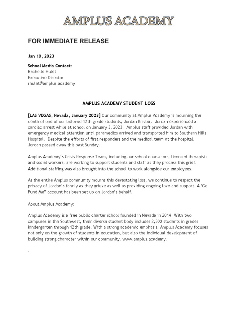 Amplus Academy Release | PDF