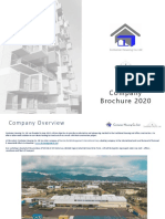 Container Housing Co LTD Company Brochure Year 2020