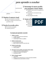 5 Consejos para Aprender A Escuchar