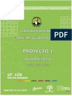 Proyecto Humanistico 10mo