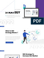 SEO Strategy Infographic Powerpoint Presentation