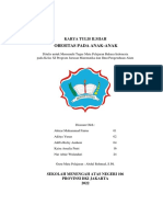 Karya Ilmiah Kelompok 1 (XI MIPA 1)