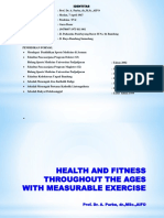 The Roles of Excercise For Healthy Life & Longetivity - Prof. Dr. Ambrosius Purba, DR., M.SC, AIFO