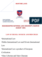Law of The Sea and Maritime Law