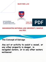 The Concept of Salvage and Towage