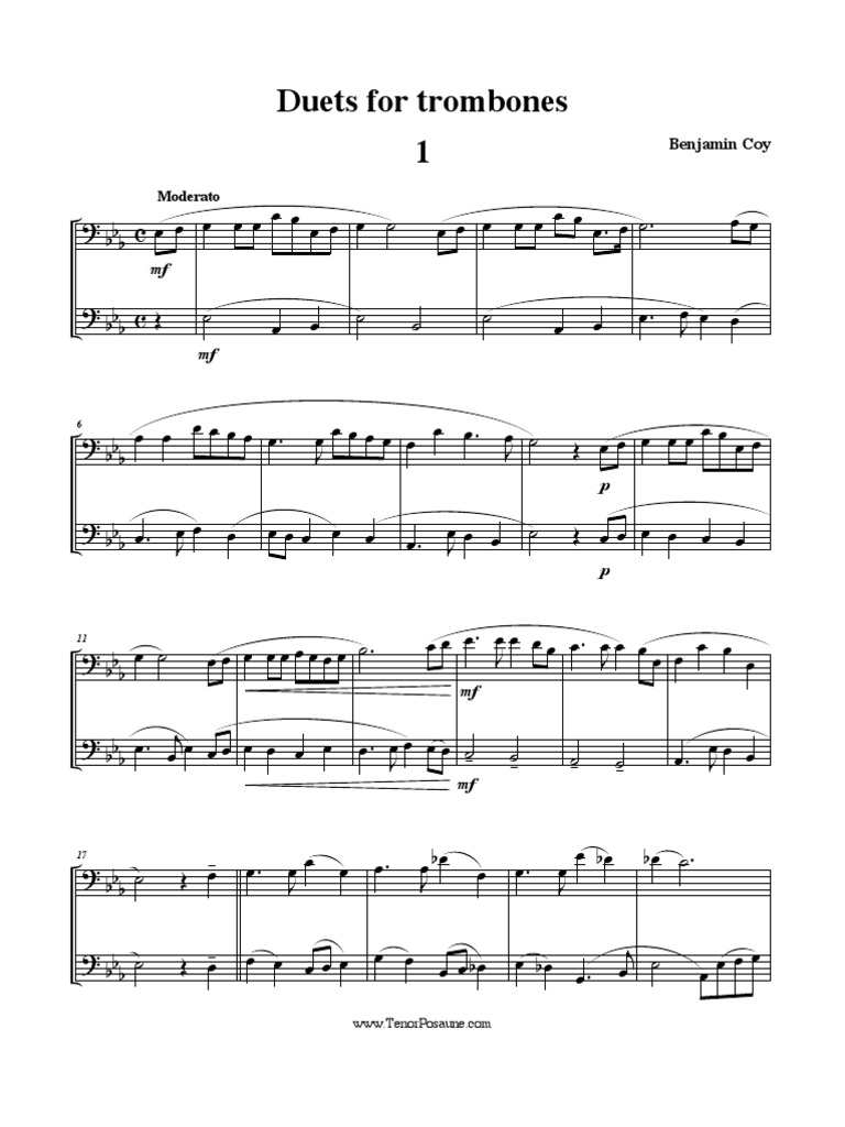 Trombone Duets