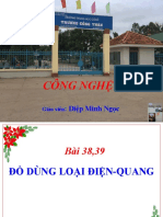 Bai 38 Do Dung Loai Dien Quang Den Soi Dot