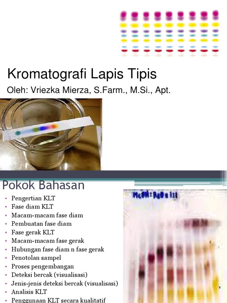 Kromatografi Lapis Tipis PDF | PDF