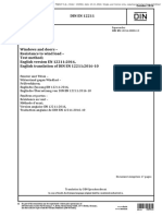 EN 12211-2016 Windows and Doors - Resistance To Wind Load - Test Method