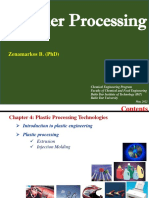 Polymer Processing: Zenamarkos B. (PHD)