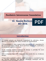 Pediatric Intravenous Cannulation
