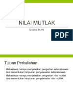 Nilai Mutlak