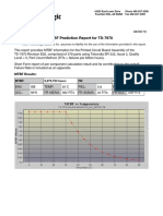 MTBF Prediction Report for TS-7970 PCB Assembly