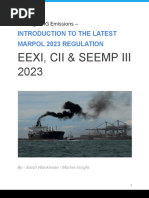 SEEMP Overview: Parts I, II, III Explained | PDF