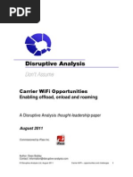 Download Disruptive Analysis - Carrier WiFi by Dean Bubley SN61910980 doc pdf