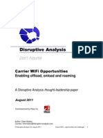 Disruptive Analysis - Carrier WiFi