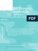 Rainfall Erosivity Computation LAB 2