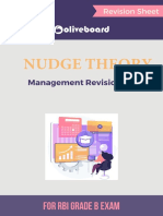Management Nudge Theory Revision Sheets