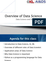 Introduction To Data Science