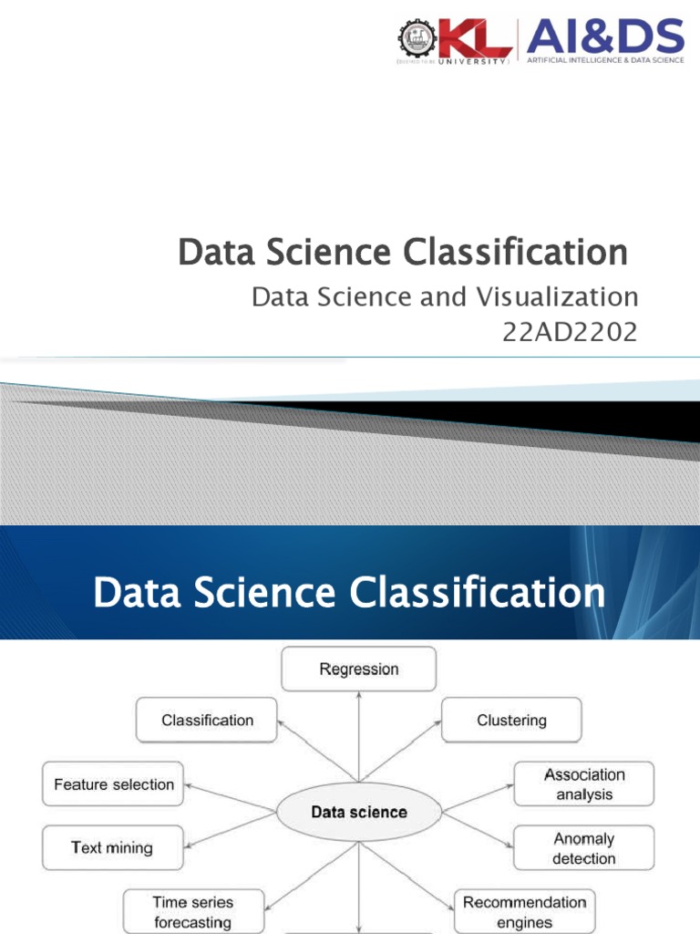 Data Science Classification Etc | PDF | Statistical Classification ...