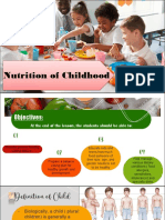 Group 1 Nutrition of Childhood